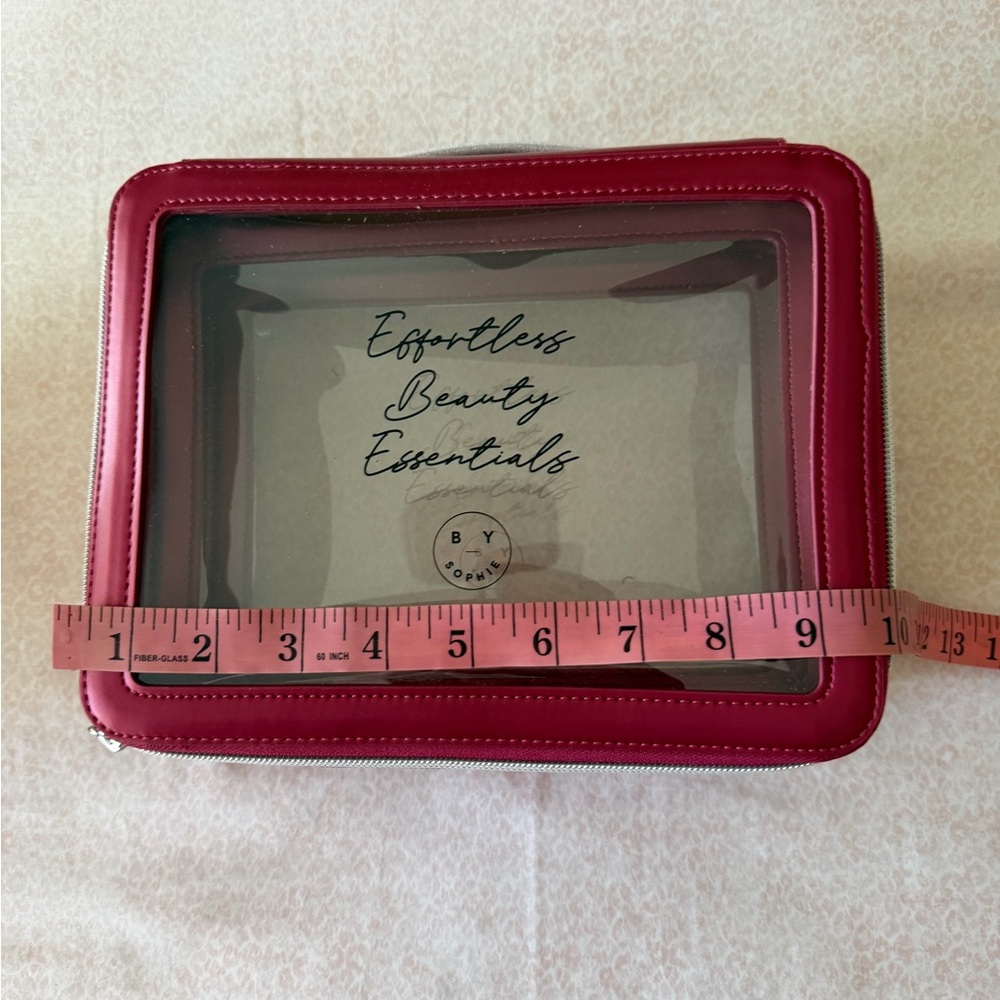 Large Size Red Cosmetic Case